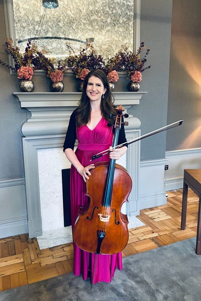 Blue Topaz Strings Blue Topaz Solo Cellist at The Old Marylebone Town Hall - Blue Topaz Strings
