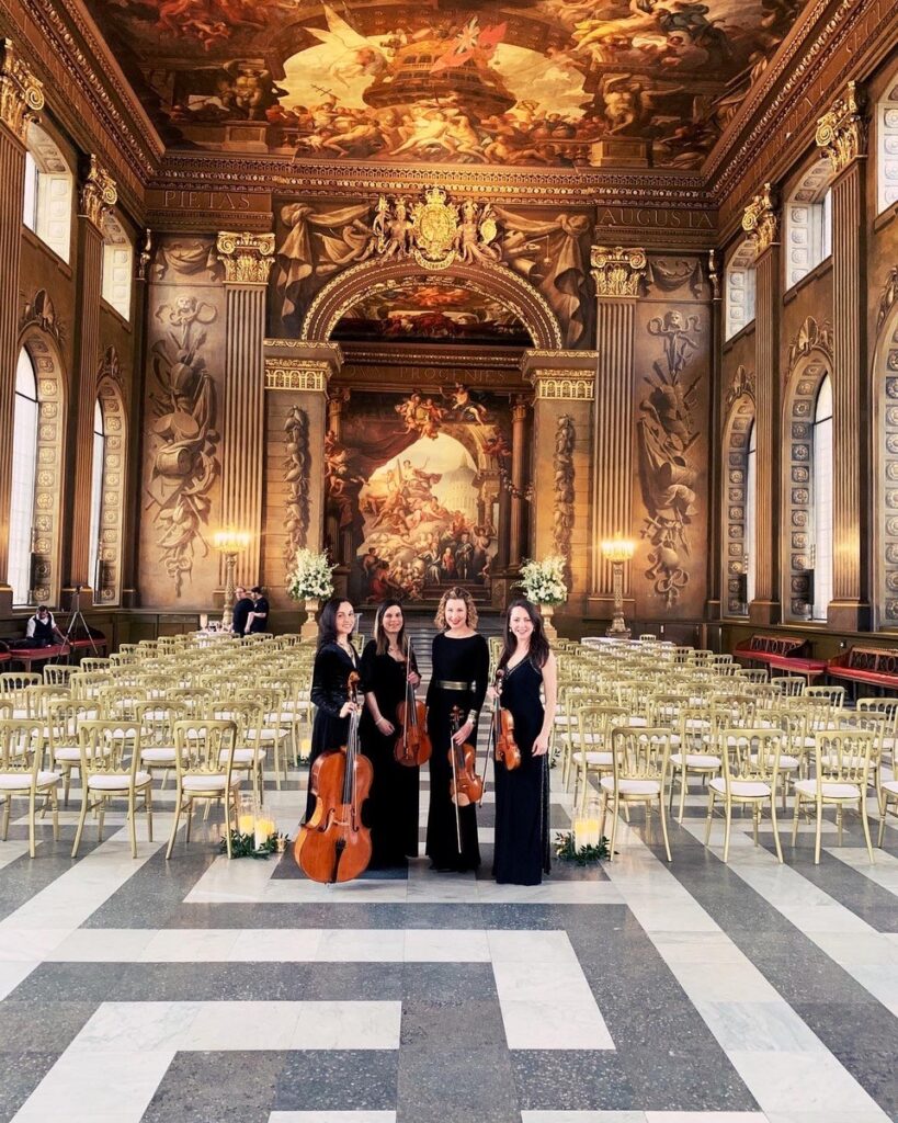 Blue Topaz String Quartet at The Painted Hall - Blue Topaz Strings